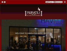 Tablet Screenshot of havelifinedining.co.uk
